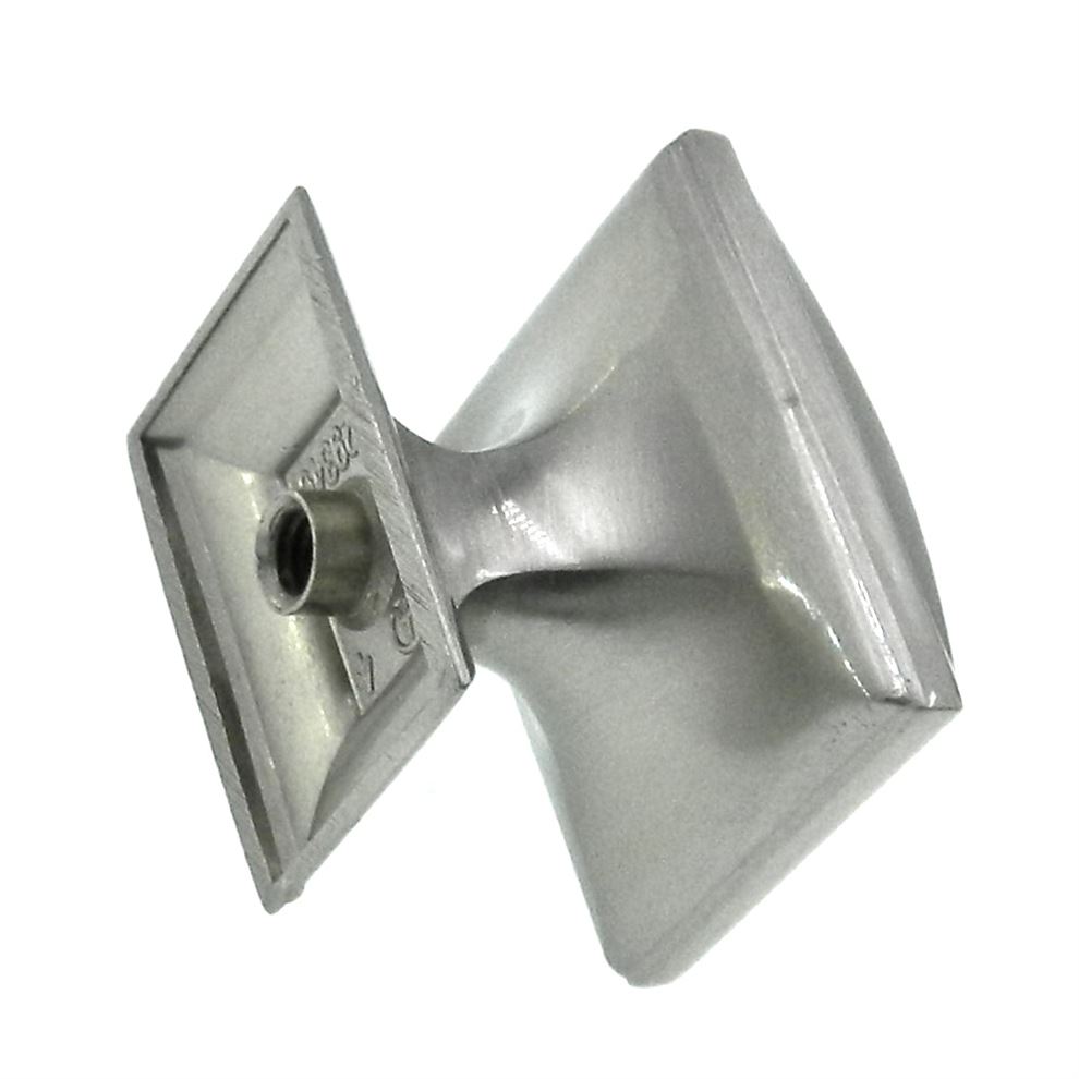 Amerock Candler Satin Nickel 1 1/4" Square Cabinet Knob BP29340-G10