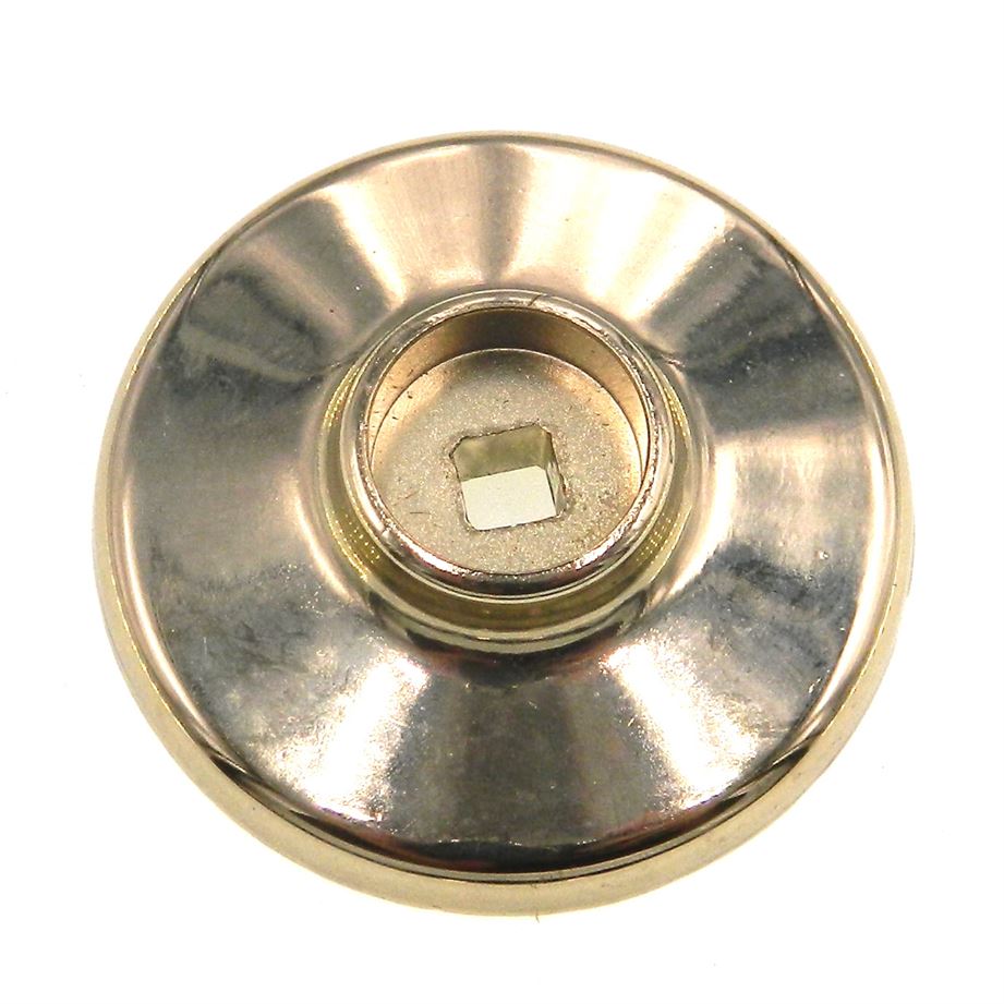 Amerock Classics Round Polished Brass 1 3/4" Cabinet Knob Backplate BP30361-3