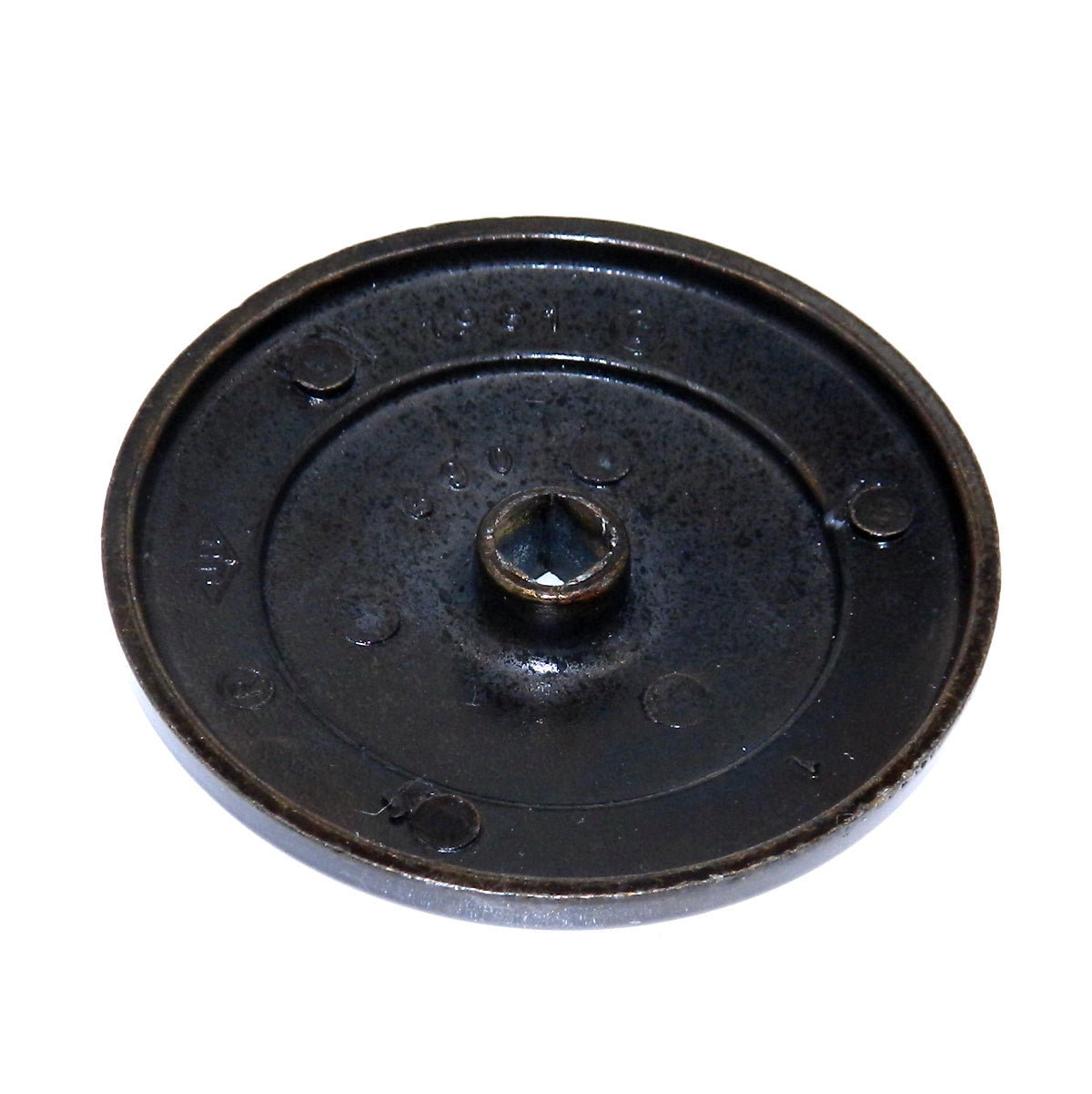 Amerock Antique English 2 1/8" Round Cabinet Knob Backplate BP30390-AE