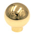 Amerock Allison Polished Brass 1 1/4" Ball Cabinet Pull Knob BP306473