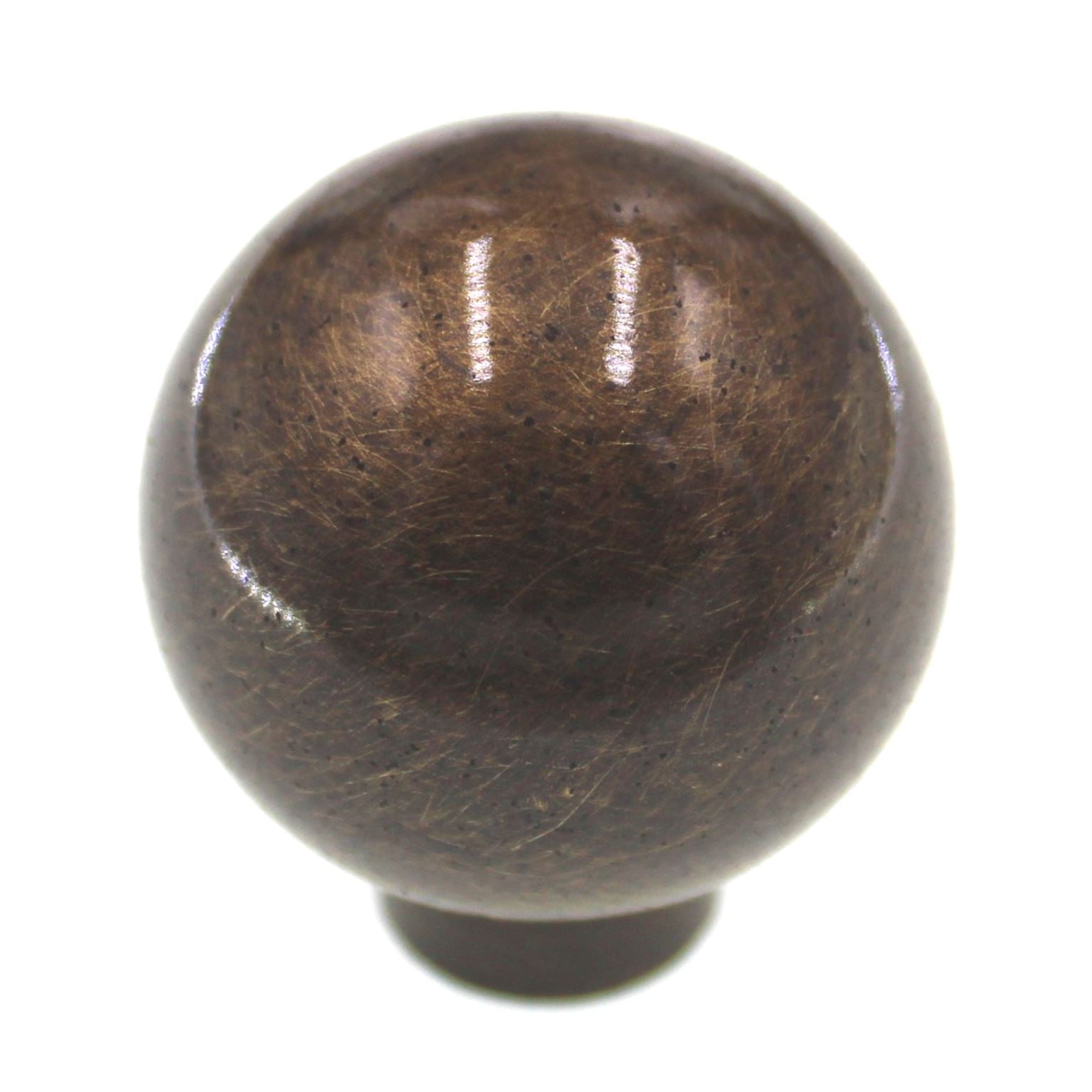 Amerock Allison Antique English 1 1/4" Ball Cabinet or Closet Knob BP30647-AE