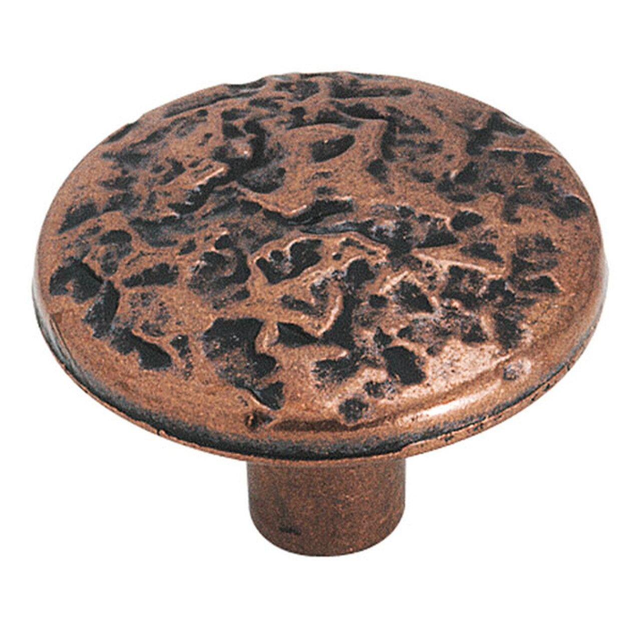 Amerock Allison Antique Copper 1 1/4 inch Round Cabinet Knob BP3403AC