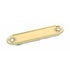 Amerock BP3442-3 Bright Brass 3"cc Cabinet Handle Pull Backplate