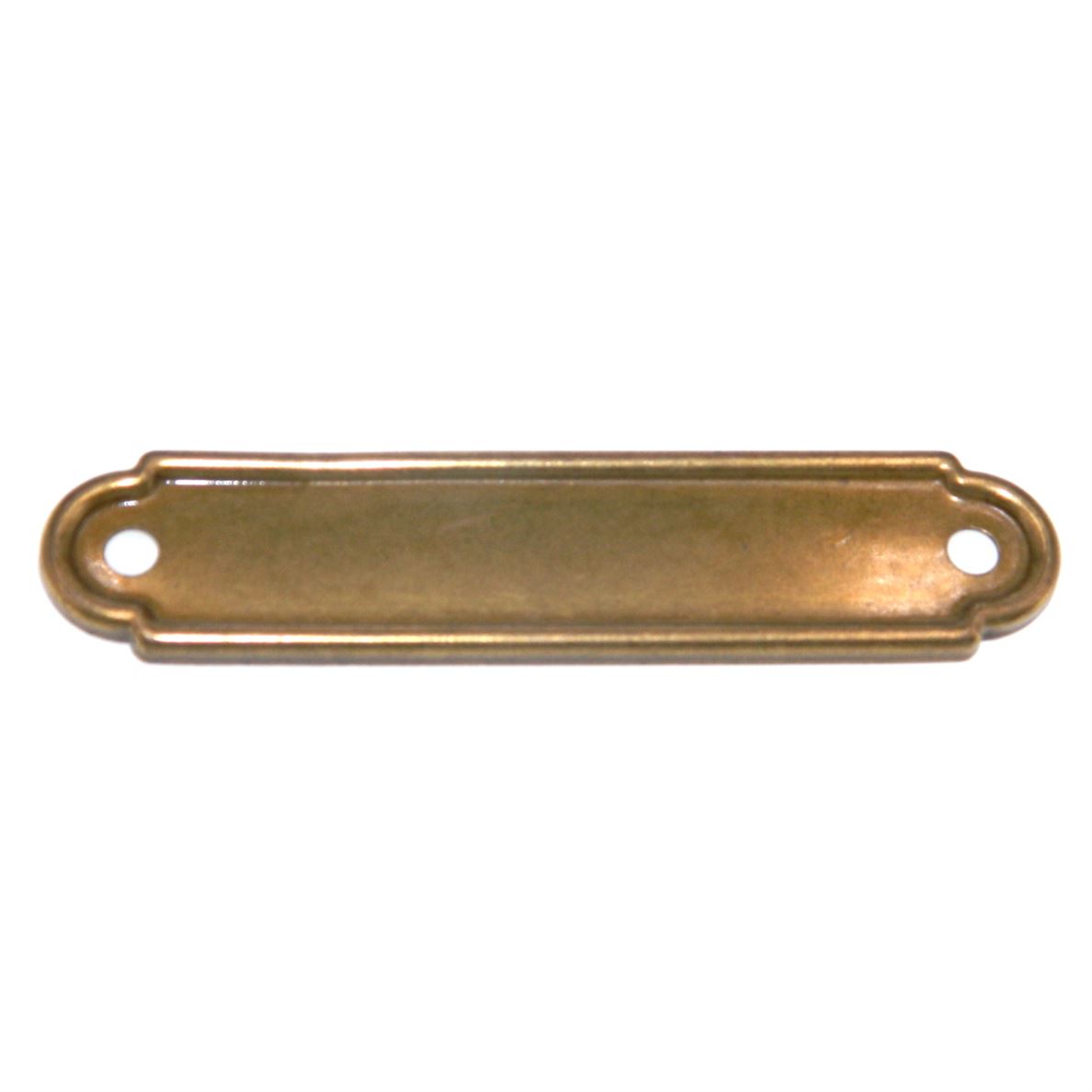 Amerock Burnished Brass 3"cc Cabinet Handle Pull Backplate BP3442-BB