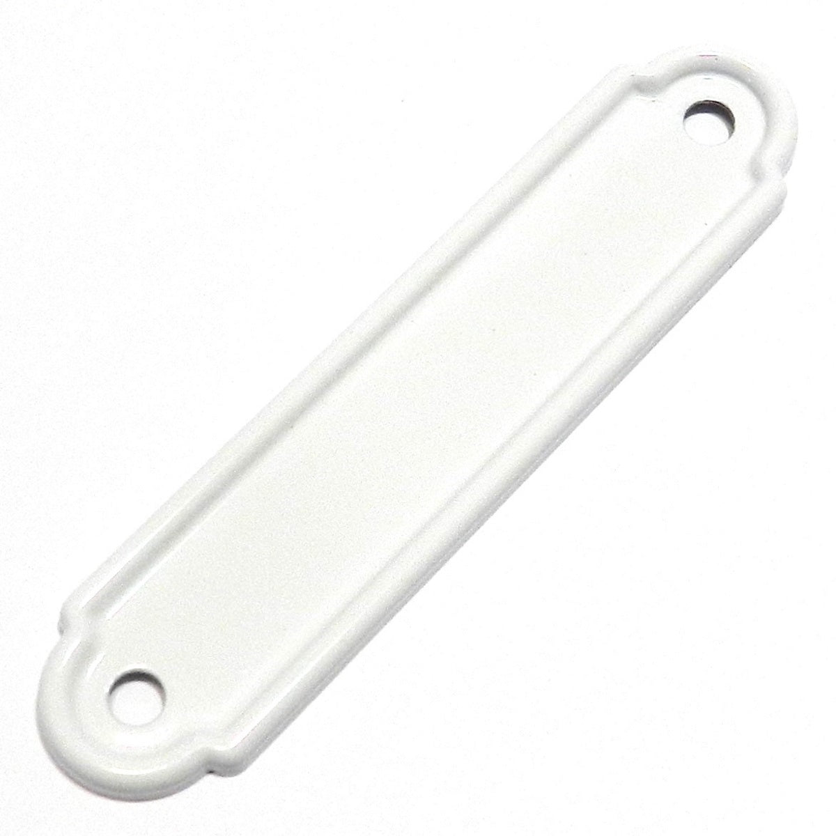 Amerock BP3442-GW Gloss White 3"cc Cabinet Handle Pull Backplate Allison Value