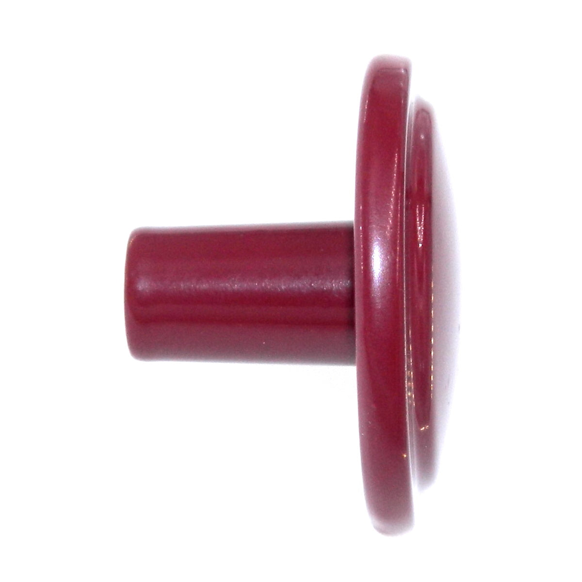 Amerock Harmony Cranberry 1 3/16" Round Mushroom Cabinet Knob BP3443-CRB