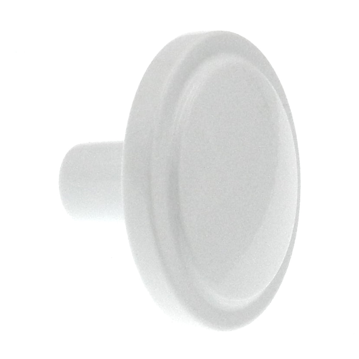 Amerock Allison Gloss White 1 3/16" Round Cabinet Pull Knob BP3443GW