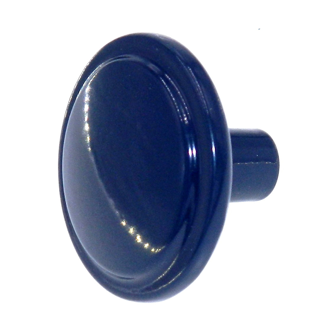 Amerock Colors 1 1/4" Navy Blue Round Cabinet Knob Pull BP3443-NB