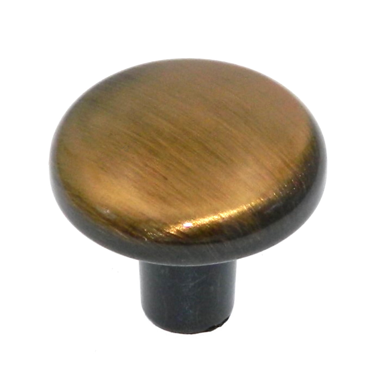 10 Pack Amerock Allison 1 1/16" Antique Brass Round Dome Cabinet Knob BP3467-AE