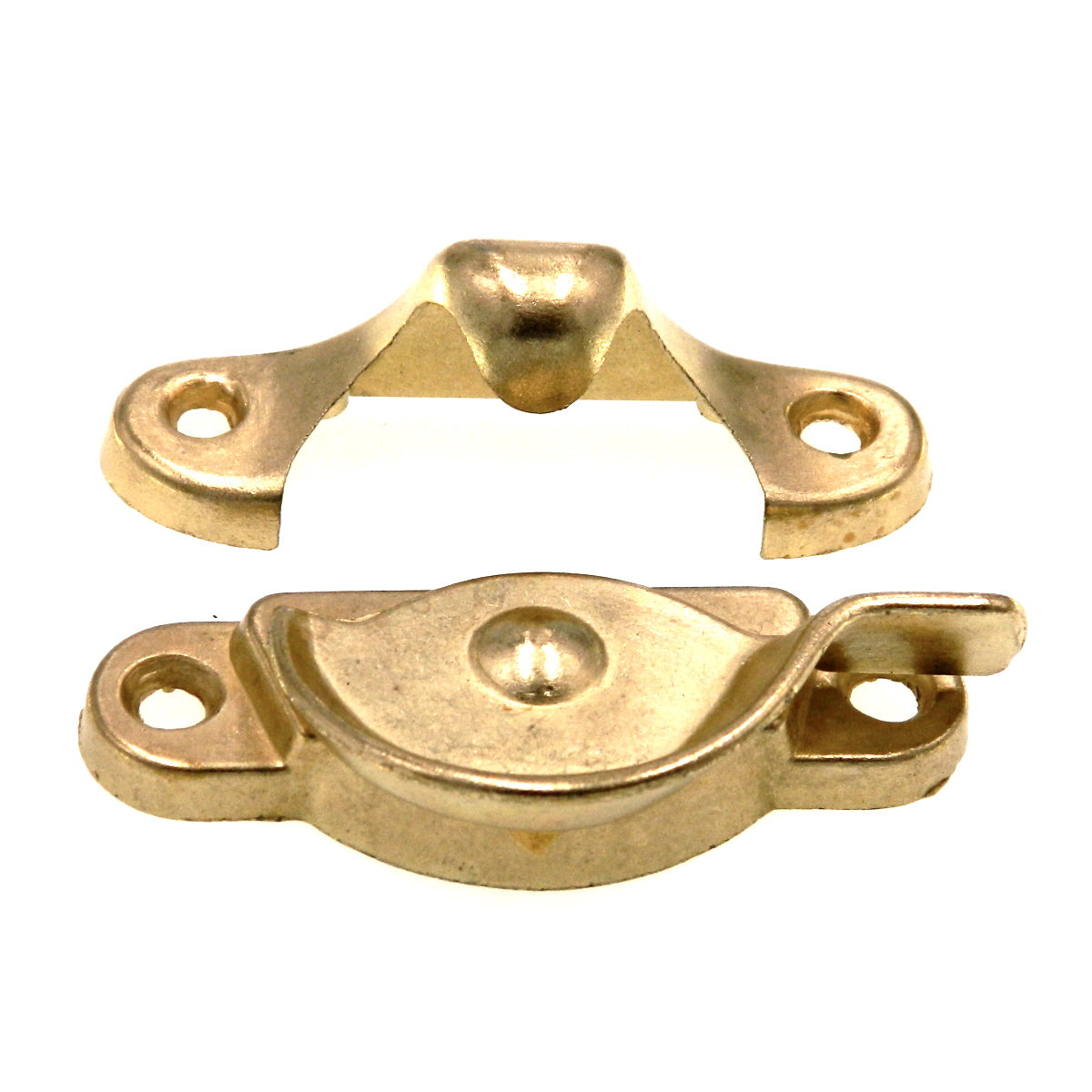 Amerock Window 2 5/8" Sash Lock in Polished Brass, BP3481-3