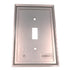 Amerock Mullholland Satin Nickel 1 Toggle Light Switch Wall Plate BP36514G10