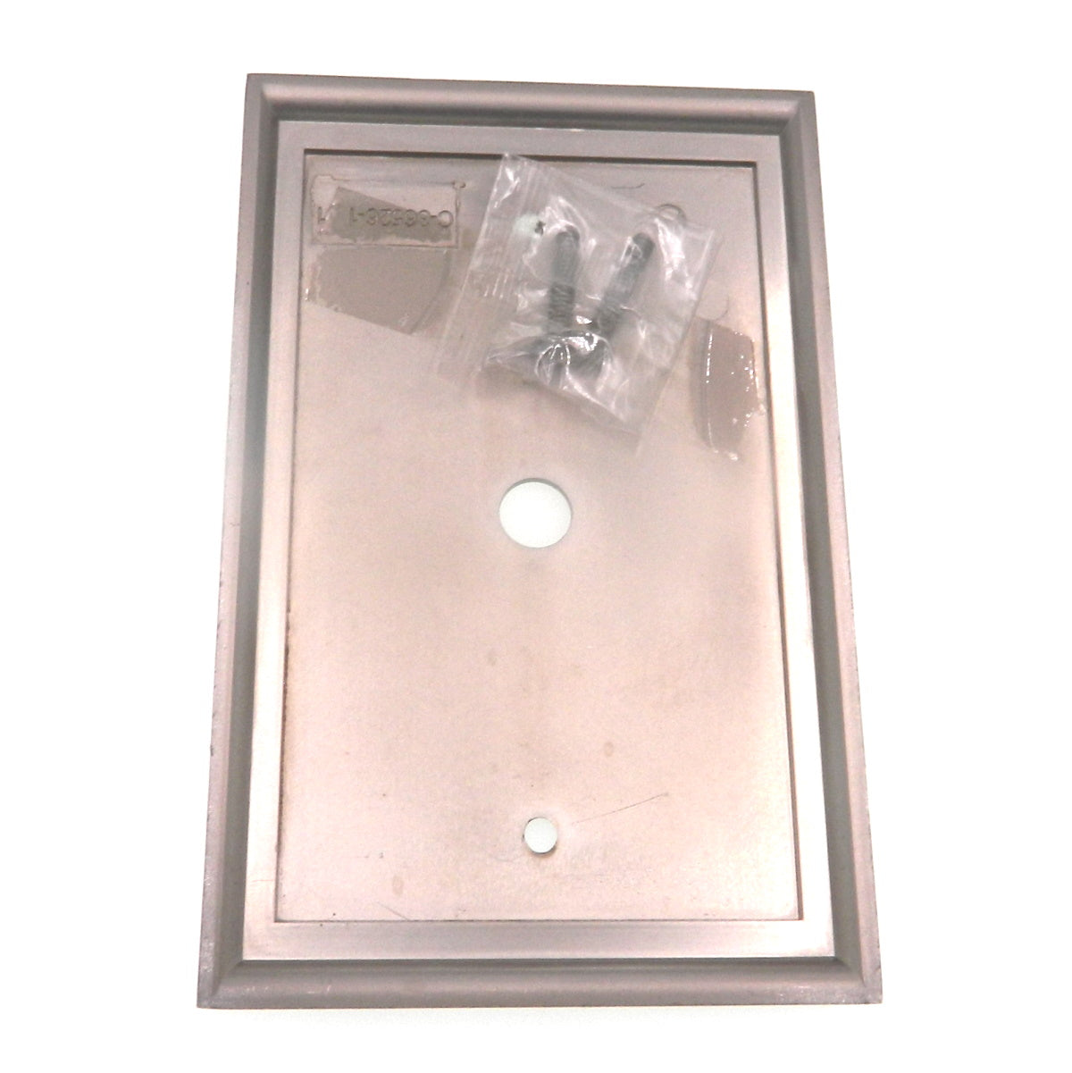 Amerock Mullholland Satin Nickel Decorative 1 Cable Wall Plate BP36526G10