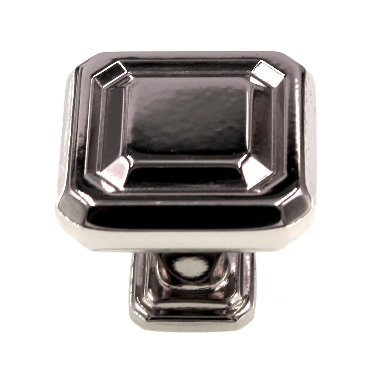 Amerock Wells 1 1/4" Square Cabinet Knob Polished Nickel BP36546PN