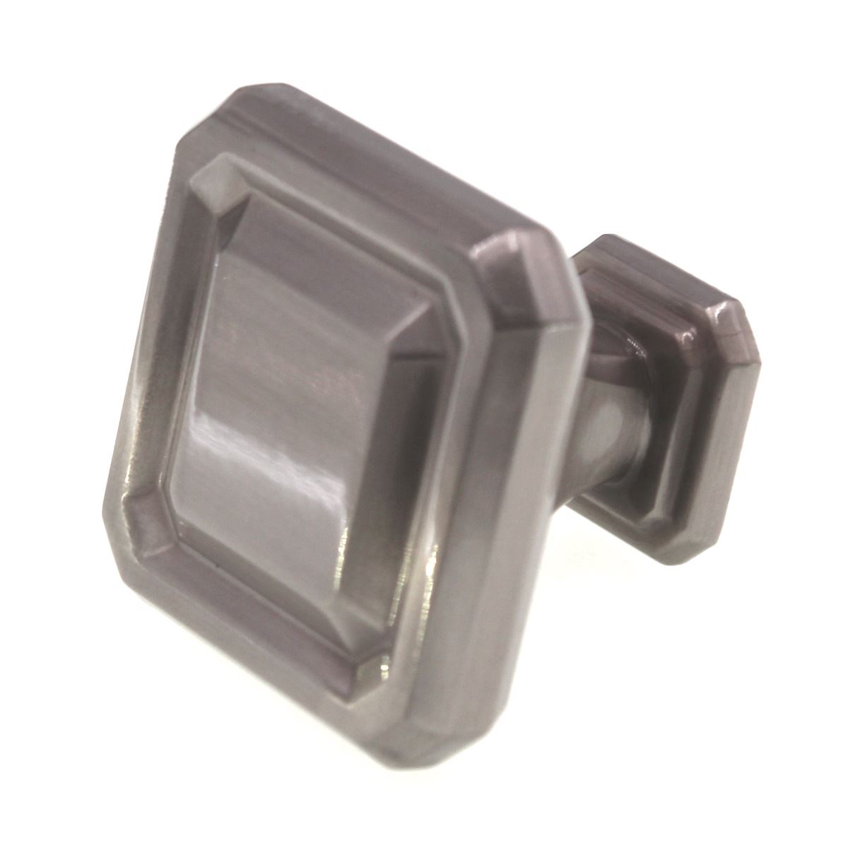 Amerock Wells Large 1 1/2" Square Cabinet Knob Satin Nickel BP36547G10