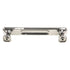 Amerock Wells Polished Nickel 5" (128mm) Ctr. Bar Pull Cabinet Handle BP36549PN