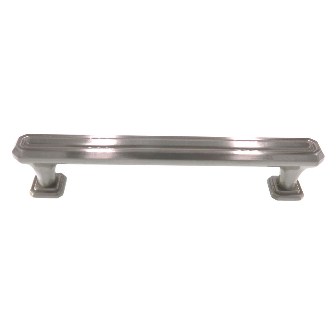 Amerock Wells Satin Nickel 6 1/4" (160mm) Ctr Bar Pull Cabinet Handle BP36550G10