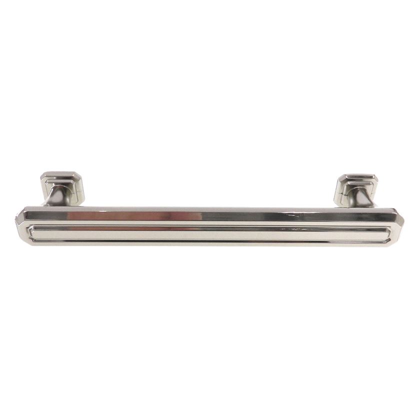 Amerock Wells Nickel 6 1/4" (160mm) Ctr. Cabinet Bar Pull Handle BP36550-PN