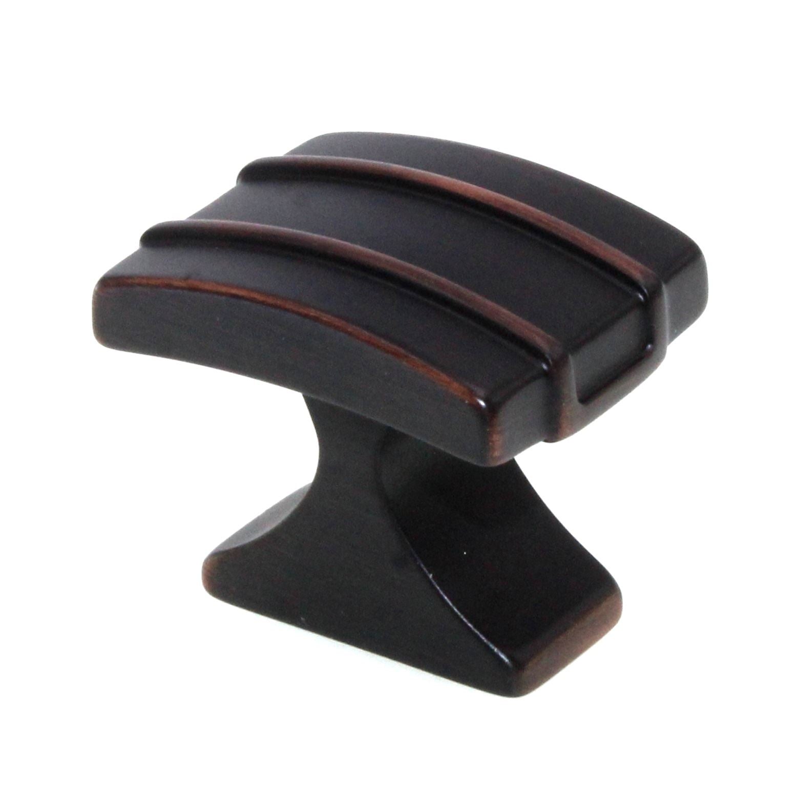 Amerock Davenport 1 1/4" Rectangle Cabinet Knob Oil-Rubbed Bronze BP36601ORB