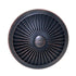 Amerock Crawford Oil-Rubbed Bronze 1 3/4" Etched Cabinet Knob BP36616-ORB