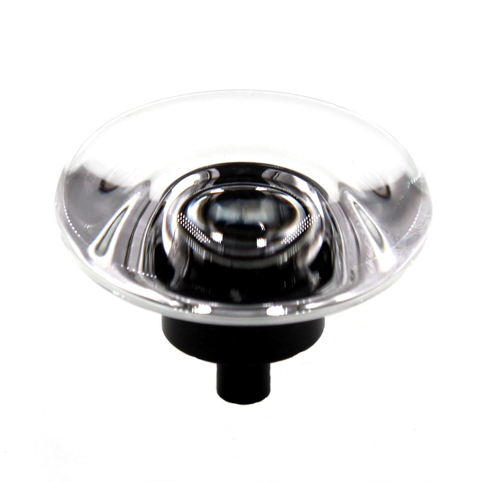 Amerock Glacio 1 3/4" Round Cabinet Knob Oil-Rubbed Bronze Clear BP36652CORB