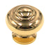 Amerock Inspirations Solid Brass 1 3/16" Round Cabinet Knob BP4258-B