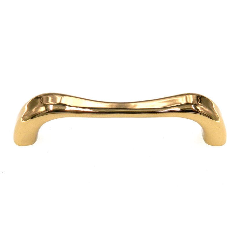 Amerock European Designs Solid Brass 3" Ctr. Cabinet Arch Pull Handle BP4262-B