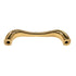 Amerock European Designs Solid Brass 3" Ctr. Cabinet Arch Pull Handle BP4262-B