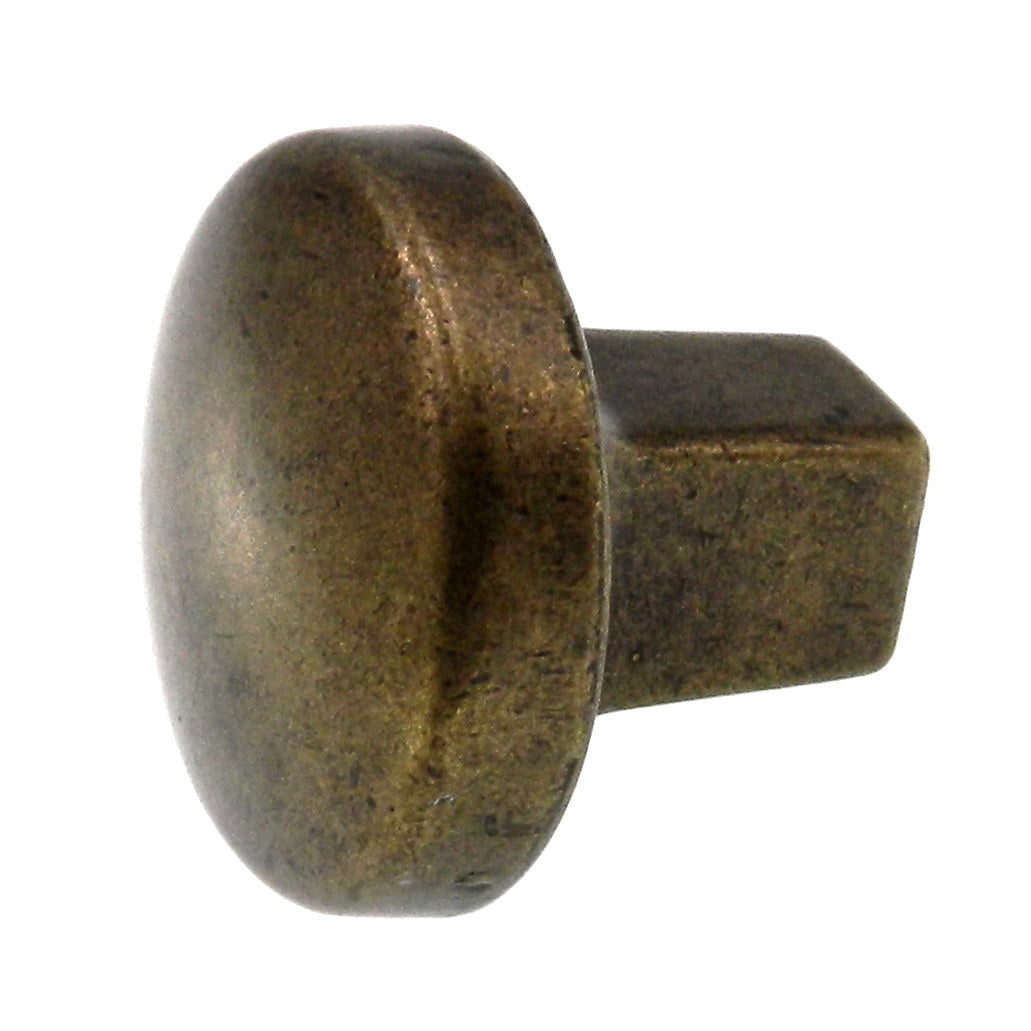 Amerock Forgings 1 1/4" Rustic Brass Round Cabinet Knob Pull BP4425-R3