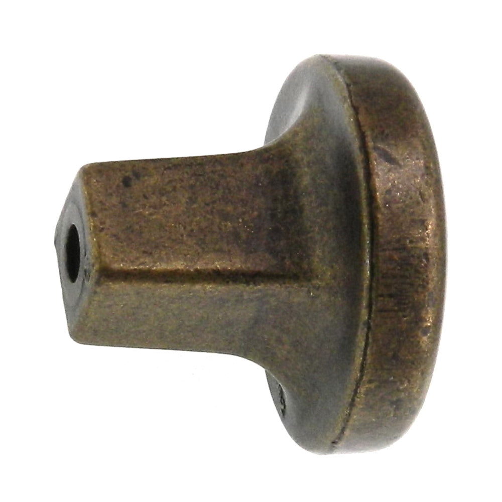 Amerock Forgings 1 1/4" Rustic Brass Round Cabinet Knob Pull BP4425-R3