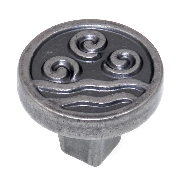 Amerock Motif'Z Weathered Nickel 1 1/4" Starry Night Cabinet Knob BP4448-WN