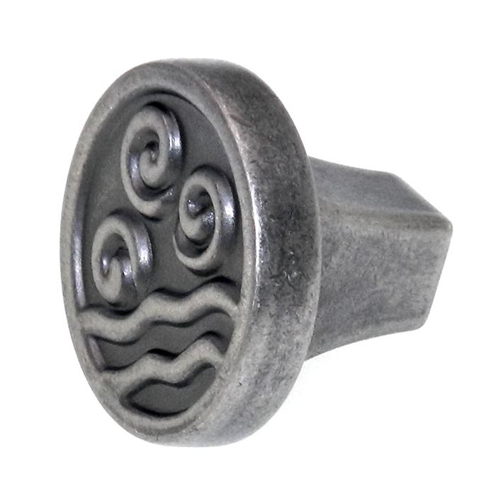 Amerock Motif'Z Weathered Nickel 1 1/4" Starry Night Cabinet Knob BP4448-WN