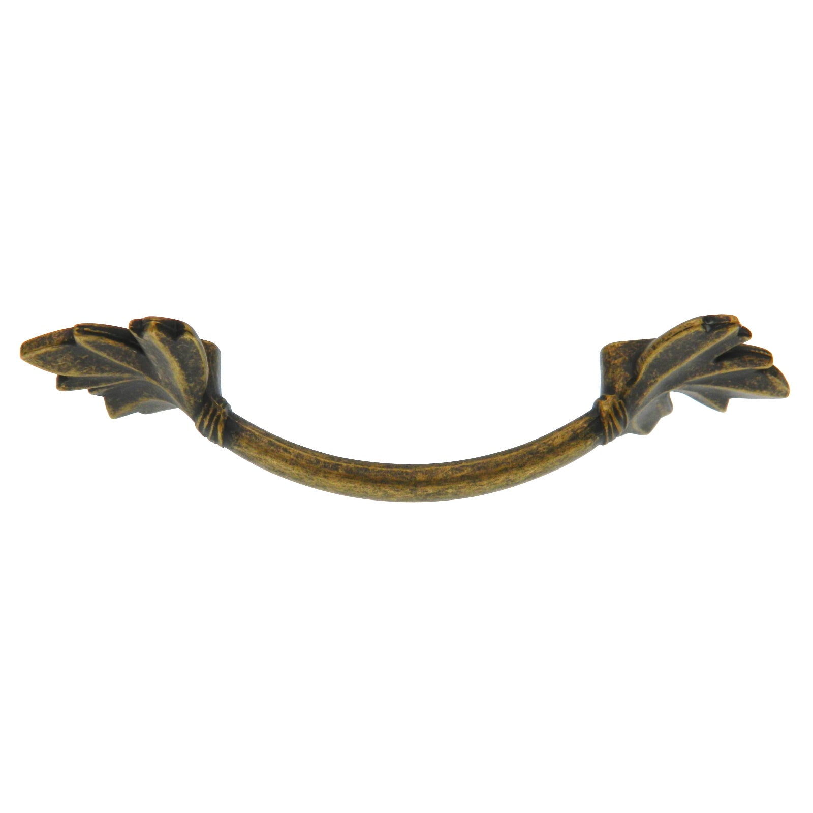 Amerock Nature's Splendor Weathered Brass 3" Center to Center Leaf Cabinet Handle Pull BP4451R2