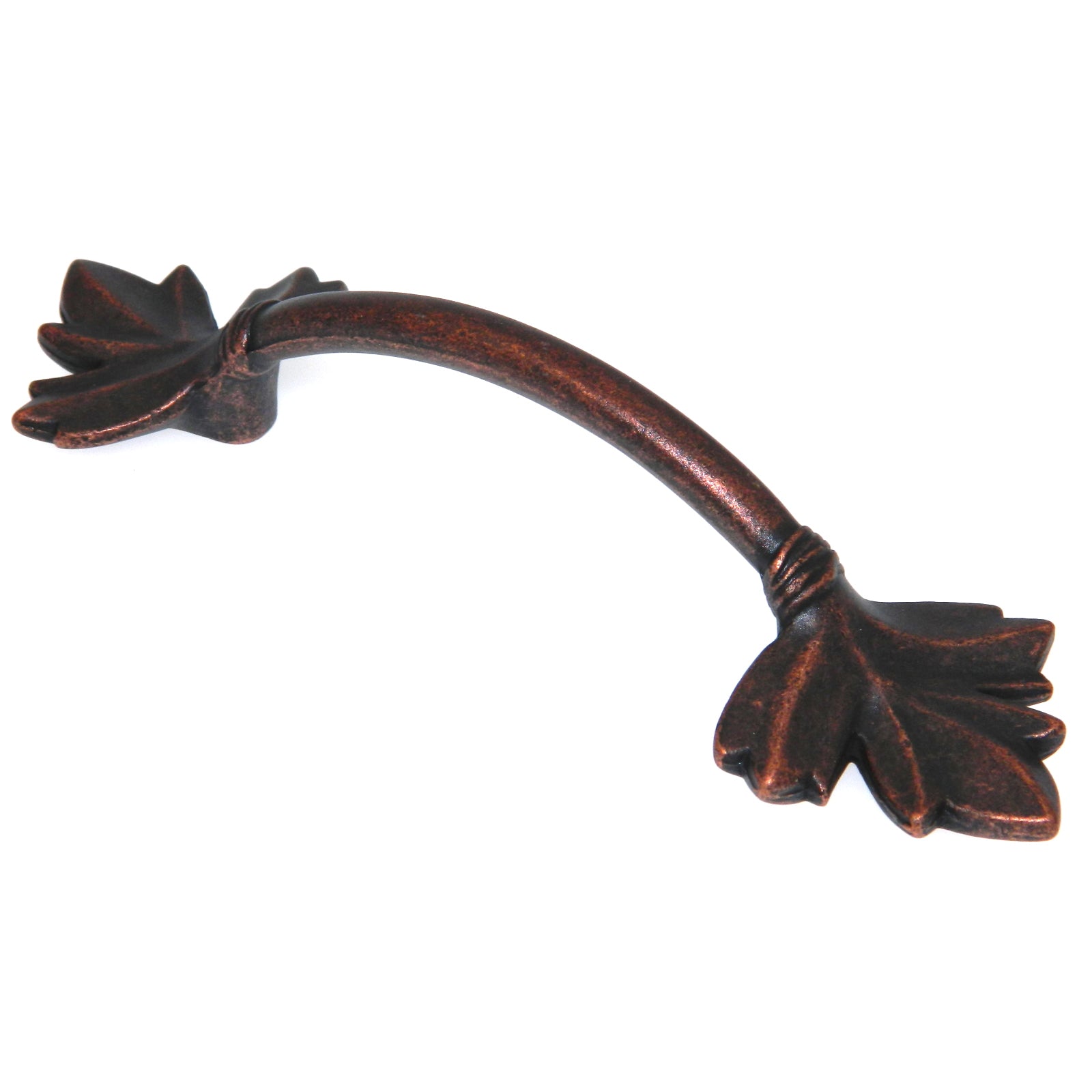 Amerock Nature's Splendor Rustic Bronze 3" Center to Center Leaf Cabinet Handle Pull BP4451RBZ