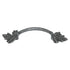 Amerock Nature's Splendor Wrought Iron Dark 3" Center to Center Leaf Cabinet Handle Pull BP4451WID