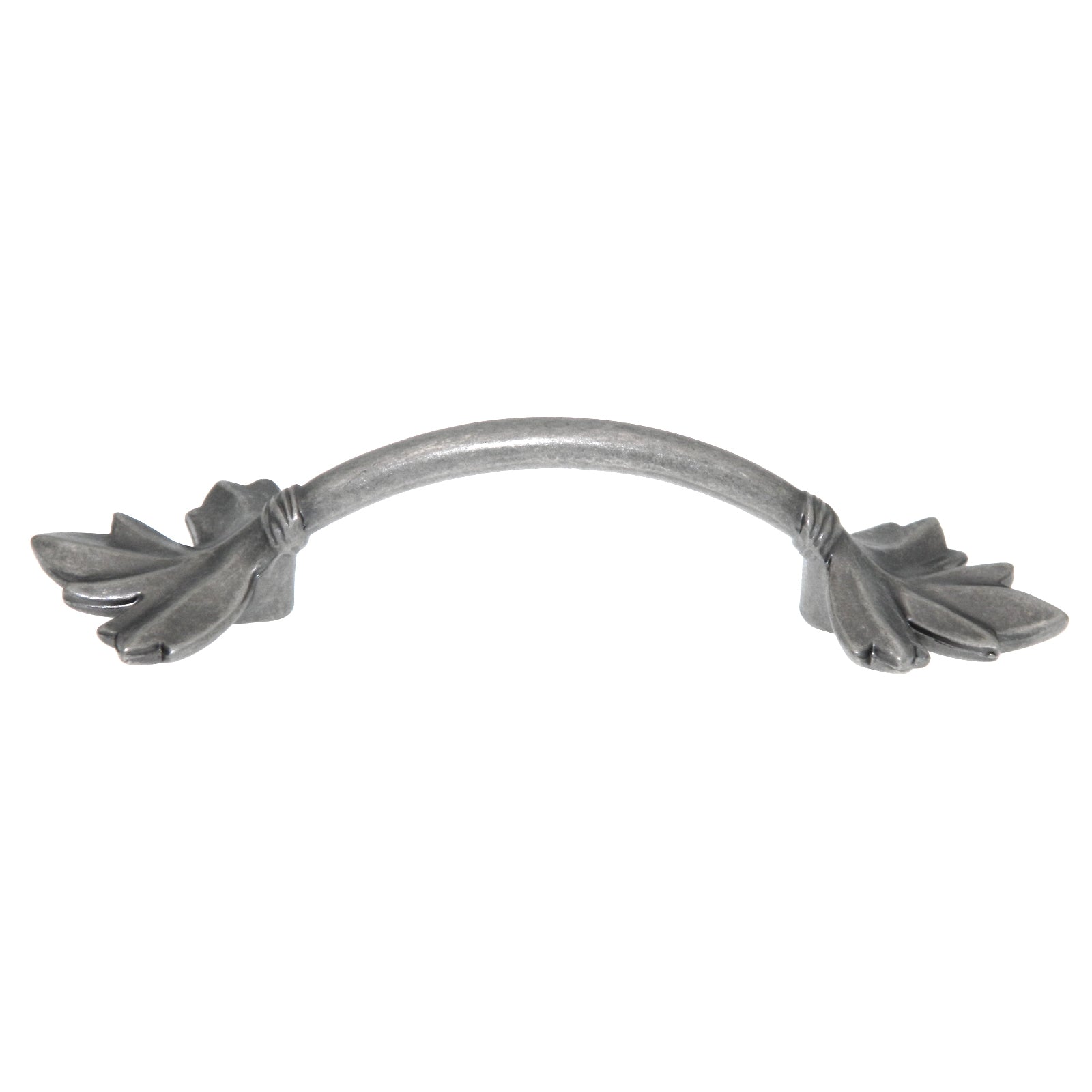 Amerock Nature's Splendor Weathered Nickel 3" Center to Center Leaf Cabinet Handle BP4451WN