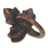 Amerock Nature's Splendor Rustic Bronze 2" Leaf Cabinet Pull Knob BP4452RBZ