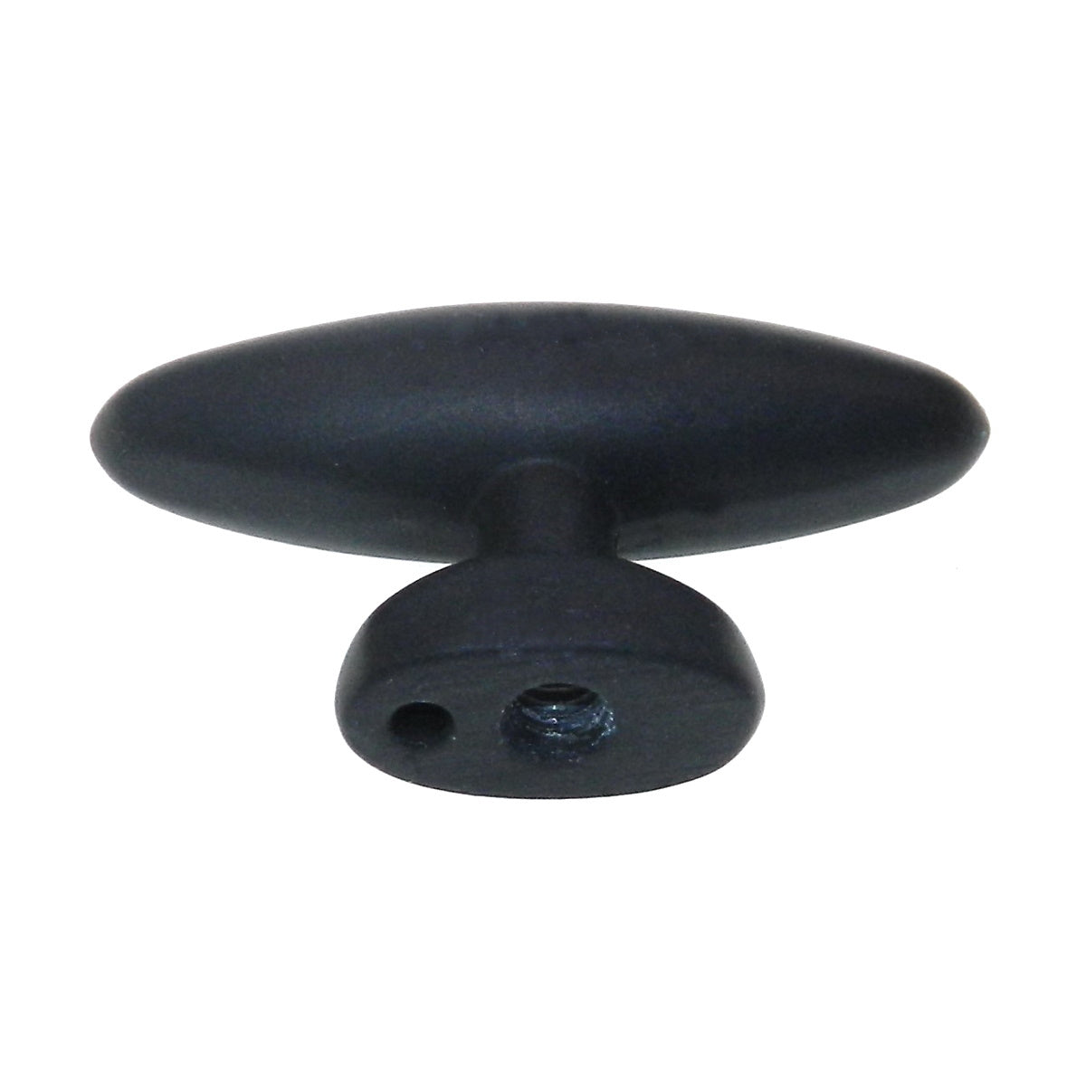 Amerock Contemporary Metals Flat Black 1 1/2" Cabinet Knob Pull BP4476-FB