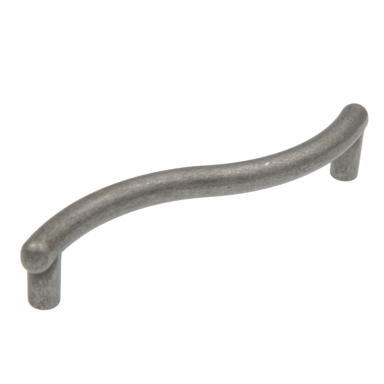 Amerock Basic Metals Weathered Nickel 3 3/4" (96mm) Center to Center Curved Drawer Bar Pull BP4478WN