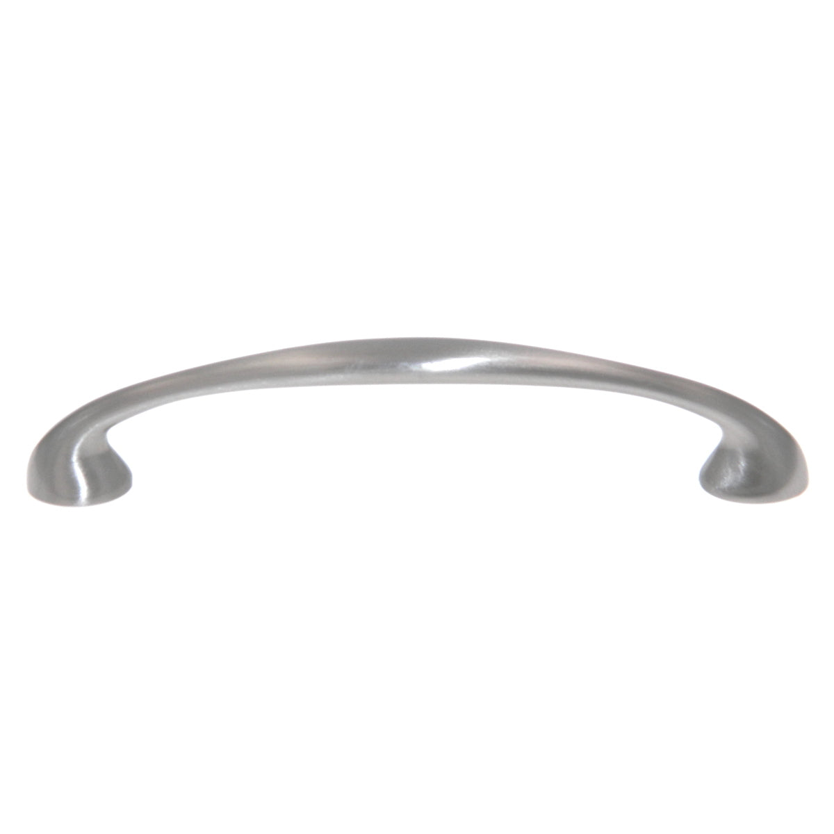 Amerock Basic Metals BP4479-G10 Satin Nickel 3 3/4" (96mm)cc Smooth Cabinet Handle Pull