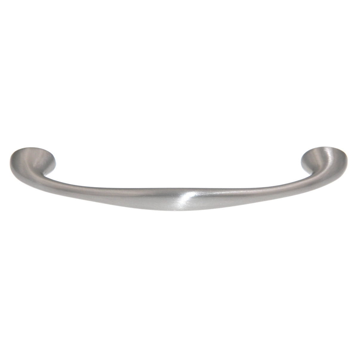 Amerock Basic Metals BP4479-G10 Satin Nickel 3 3/4" (96mm)cc Smooth Cabinet Handle Pull