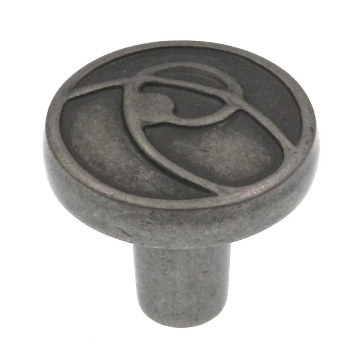 6 Pack Amerock BP4481-WN Weathered Nickel 1 1/8" Cabinet Knob Pulls Ambrosia