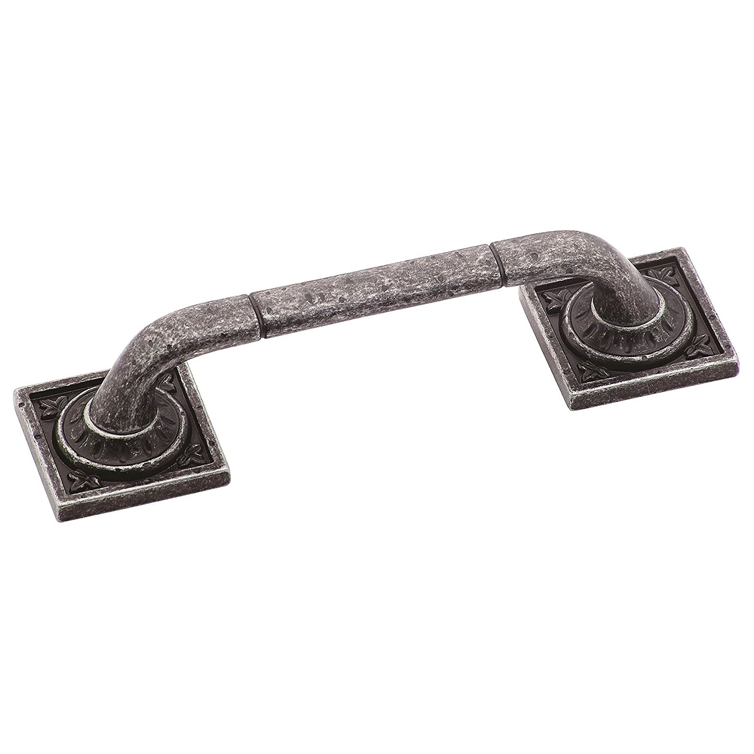 Amerock Ambrosia Wrought Iron Dark 3 3/4 inch (96mm) CTC Handle Pull BP4482WID