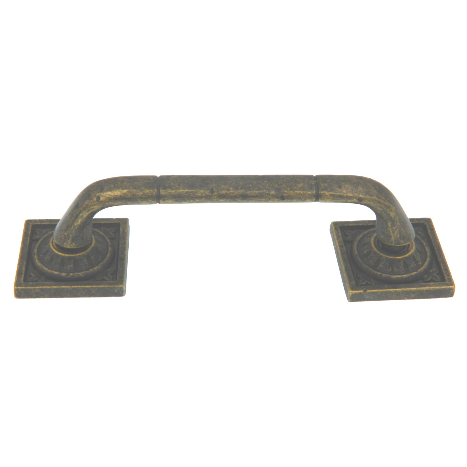 Amerock Ambrosia Weathered Brass 3 3/4" (96mm) Center to Center Cabinet Handle Pull BP4482R2