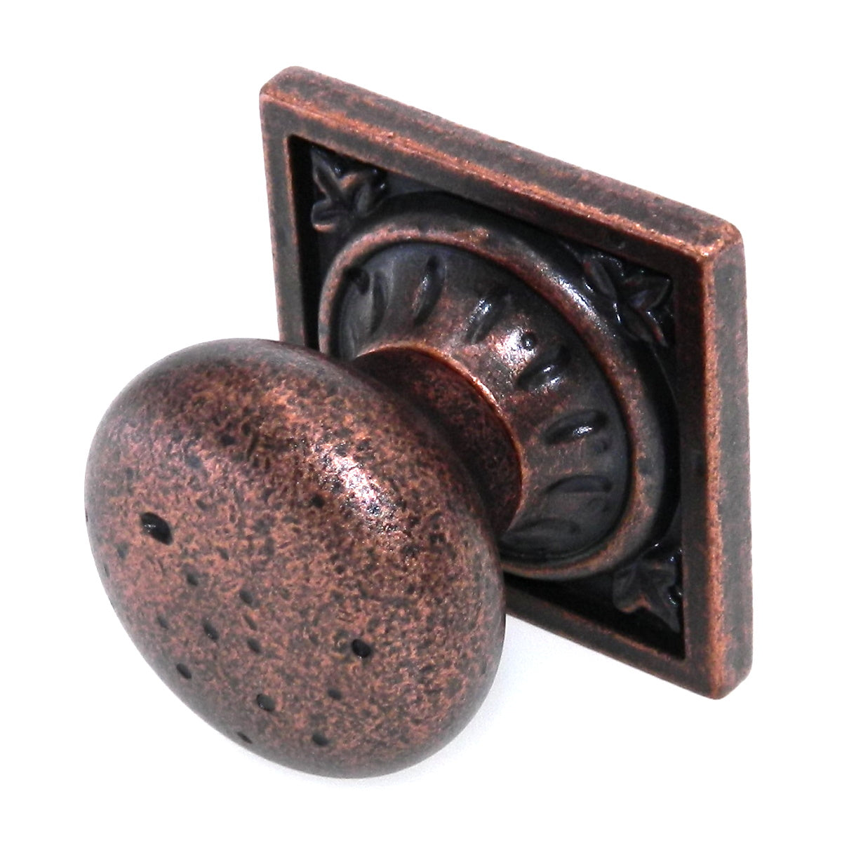 Amerock Ambrosia Rustic Bronze 1 1/2" Round Cabinet Knob Pull BP4484-RBZ