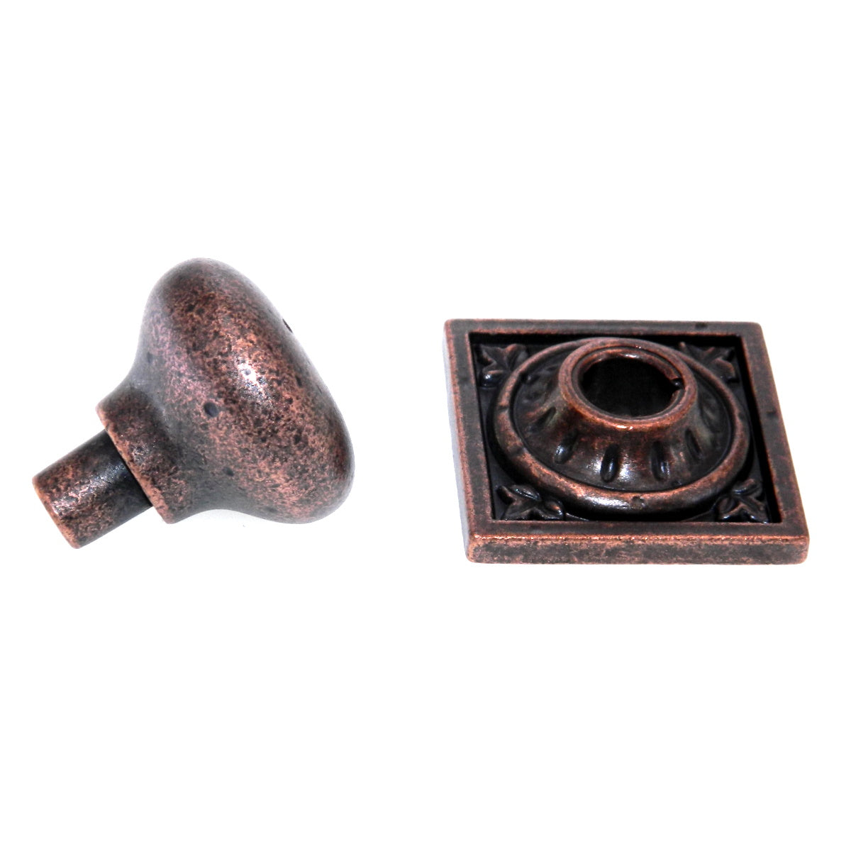 Amerock Ambrosia Rustic Bronze 1 1/2" Round Cabinet Knob Pull BP4484-RBZ