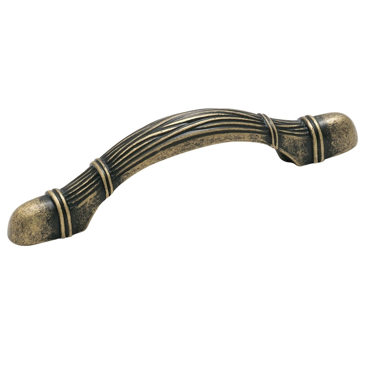 4 Pack Amerock BP5262-R2 Weathered Brass 3"cc Cabinet Handle Pulls Cyprus