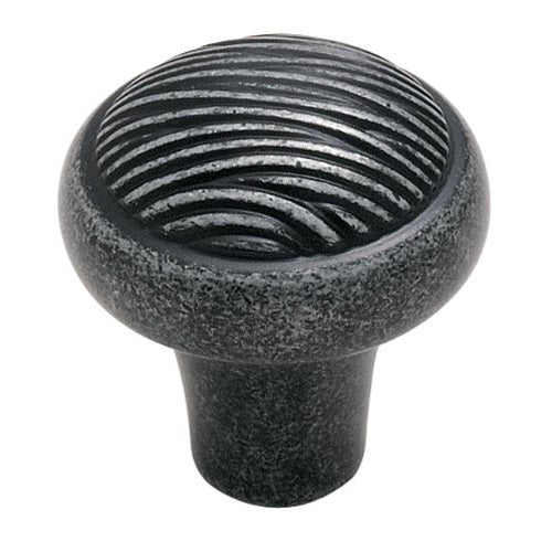 Amerock BP5263-WID Wrought Iron Dark 1 1/4" Mushroom Cabinet Knob Pulls Cyprus