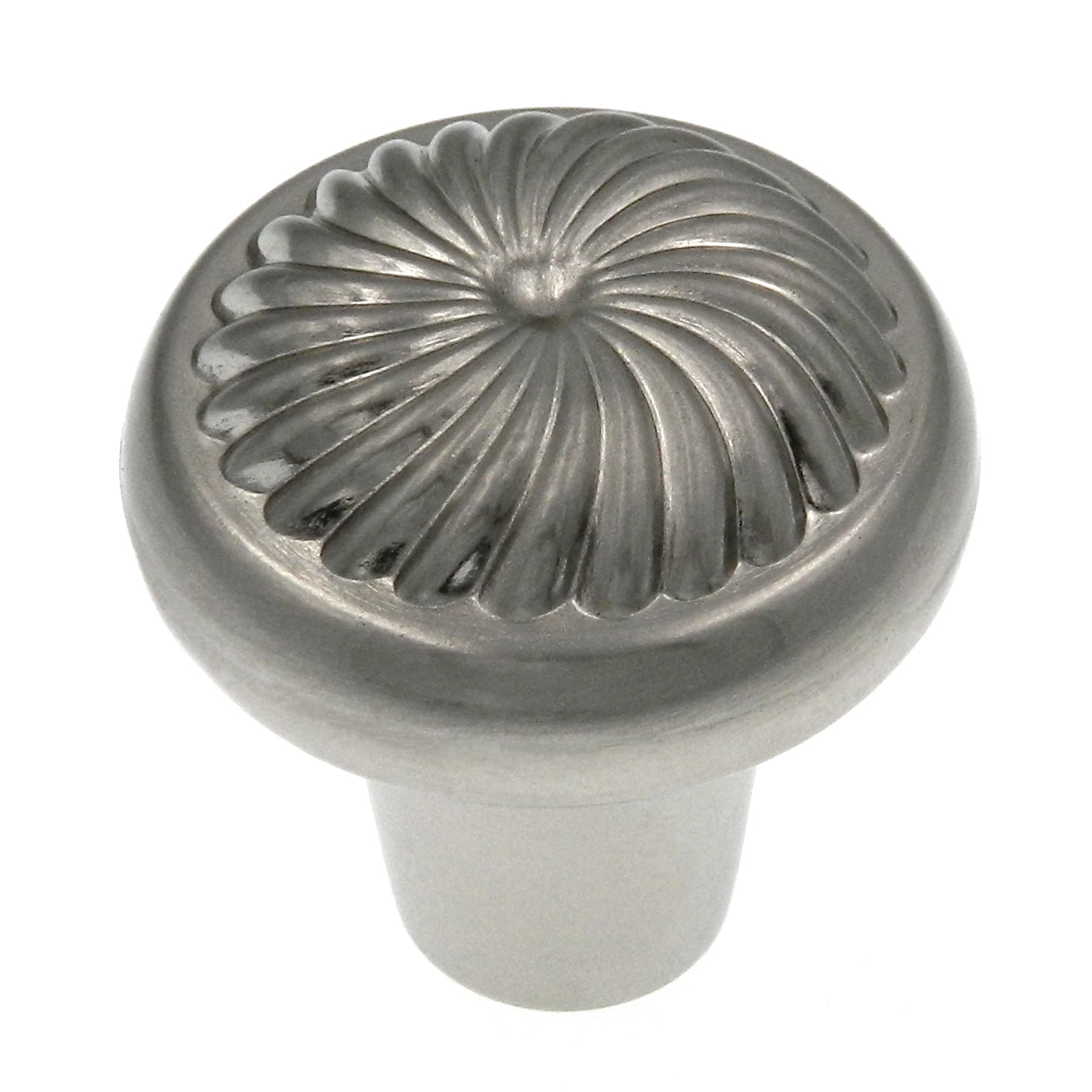 Amerock Cyprus Sterling Nickel 1 1/4" Round Cabinet Pull Knob BP5266G9