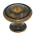 Amerock Allison Burnished Brass 1 3/16" Round Cabinet Pull Knob BP53002BB