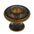 Amerock Allison Burnished Brass 1 3/16" Round Cabinet Pull Knob BP53002BB